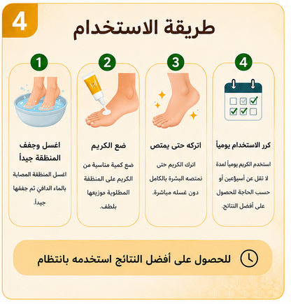 كريم ديفينفيرا تركيبة طبيعية بسم النحل لإزالة الثآليل ومسامير القدم والكالو